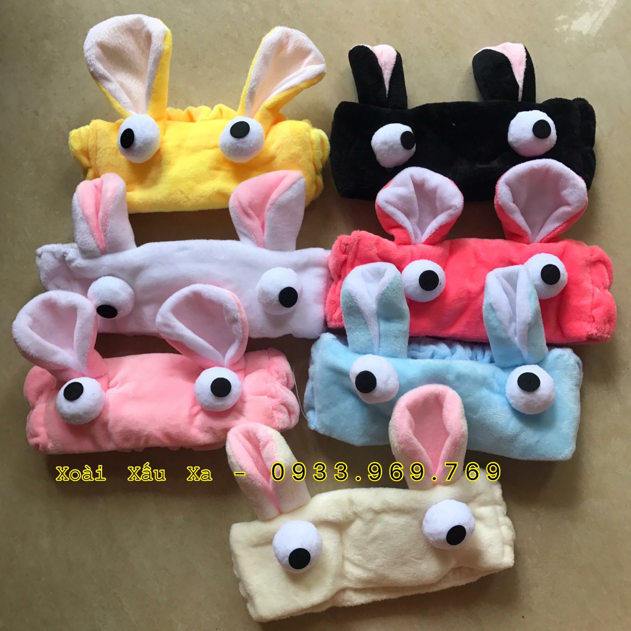 Băng đô nơ cài tóc tai thỏ #28 Băng đô nơ cài tóc tai thỏ